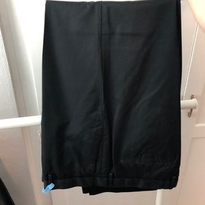 Banana Republic slacks.